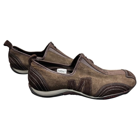 Merrell Barrado Leather Mocha Performance Shoe - Picture 1 of 7